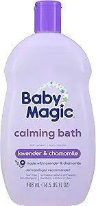 Baby Magic Calming Baby Bath, 16.5 Fl Oz