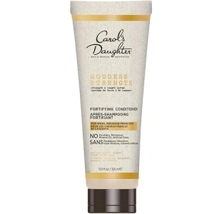 Carol's Daughter Goddess Strength Fortifying Conditioner For Wavy, Coily and Curly Hair, Strengthening Hair Conditioner with Castor Oil for Weak Hair, 11 Fl Oz