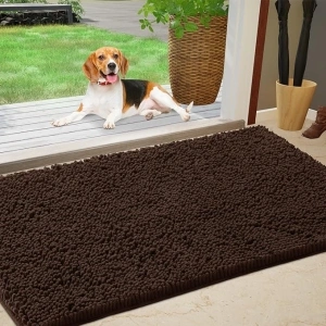 IM HOME Durable Chenille Absorbent Outoor Doormat 36