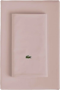 Lacoste 4-Piece Cooling Sheet Set, Blush, Standard King
