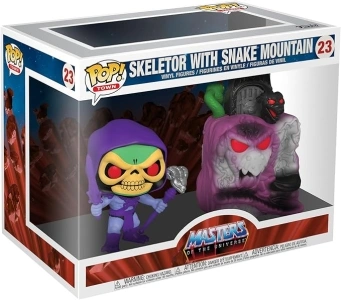 Funko POP Town Retro Toys: Master's of The Universe - Skeletor with Snake Mountain, Multicolor, Standard (51469)