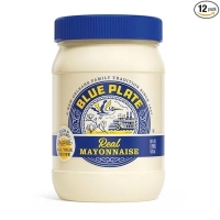 Blue Plate Real Mayonnaise, 16 Fl Oz Jar (Pack of 12)