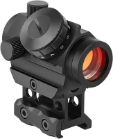 MidTen 2MOA Red Dot Sight 1x25mm Reflex Sight Waterproof & Shockproof & Fog-Proof Red Dot Scope with 1 inch Riser Mount