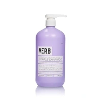 VERB Purple Shampoo - Vegan Toning Shampoo for Blonde, Grey and Silver Hair - Free of Harmful Sulfates and Paraben - Purple Color Corrector to Reduce Yellow Brassy Tones