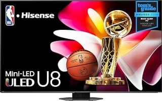 Hisense 75-Inch Class U8 Series Mini-LED ULED 4K UHD Google Smart TV (75U8N, 2024 Model) - QLED, Native 144Hz, Full Array Local Dimming, Game Mode Pro, Alexa Compatibility