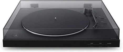 Sony PS-LX310BT Belt Drive Turntable: Fully Automatic Wireless Vinyl Record Player with Bluetooth and USB Output Black