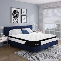 10 in. Medium Firm Hybrid Pillow Top Mattresses, Strong Edge Support, Queen Mattress