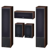 Magnat Supreme Audio Bundle: 2002 Floorstanding, Center, Shelf Speakers (Mocca)