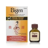 Bigen Permanent Powder Hair Color 47 Medium Chestnut, 0.21 Ounce (1)