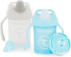 TWISTSHAKE Mini Cup 230ml / 8oz 4+m (Pastel Blue & White)