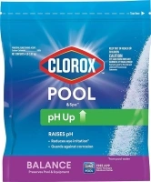 Clorox® Pool&Spa™ Swimming Pool pH Up, Raises pH, Protects Against Eye and Skin Irritation, 4LB (Pack of 1)