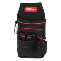 Hyper Tough Tool Pouch Organizer, Black 600 Denier Polyester