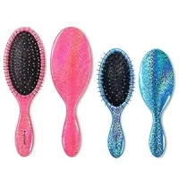 MagicSpell Pro 2 BRUSH-Set for All Hair Types (Shiny Hot Pink & Blue)