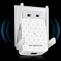 WiFi Extender, WiFi Extenders Signal Booster for Home, WiFi Booster Signal Amplifier Range Up to 9200sq.ft & 35 Devices, WiFi Repeater with Ethernet Port, Easy Setup, Alexa Compatible