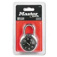 MasterLock Combination Padlock,Black