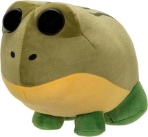 Adopt Me! Collector Plush - Bullfrog - Series 3 - Common in-Game Stylization Plush - Exclusive Virtual Item Code Included - Toys for Kids Featuring Your Favorite Pet, Ages 6+