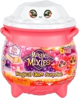 Magic Mixies Magical Gem Surprise Fire Magic Cauldron - Reveal a Non-Electronic Mixie Plushie and Magic Ring with a pop up Reveal from The Fizzing Cauldron Medium