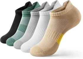 Trifabricy Ankle Socks for Women, Cushioned Low Cut No Show Socks Womens Socks With Heel Tab, Athletic Running Socks