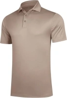 Golf Shirts for Men - Short Sleeve Performance Solid Moisture Wicking Polo Shirt