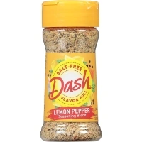 Dash Salt-Free Seasoning Blend, Lemon Pepper, 2.5 Ounce