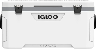 Igloo Coolers Marine Ultra Series, Insulated Portable Cooler, Hard Cooler with Heavy Duty Handles & Ice Retention, Leak-Proof Ice Chest, Great for Fishing, Camping, Boating, & More