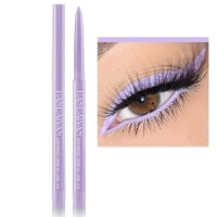 eyeliner pencil Long-lasting eyeliner high-pigmented colorful eyeliners creamy eyeliner pen Light Purple