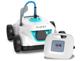 AIPER Automatic Pool Cleaner, Robotic Pool Vacuum for Above Ground Pools with 33ft Swivel Floating Cable- Orca 800 Mate