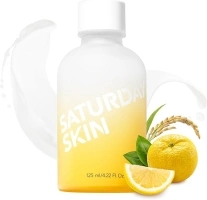 Saturday Skin Yuzu Vitamin C Bright Toner for Dryness Dullness Face Brightening Hydrate Tone Glow Niacinamide Smooth Skin Facial Water Korean Skincare Ideal for All Skin Type