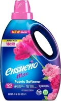 Ensueño - Max Liquid Fabric Softener- With Long-Lasting Freshener And Wrinkle Eliminating formula, Spring Fresh Scent - (125 oz)