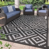 GENIMO Outdoor Rug for Patio Clearance,5