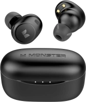 Monster Wireless Earbuds, Touch Control Bluetooth Earphones with Charging Case, Lightweight in-Ear Headphones, Built-in Microphone, IPX6 Waterproof, Fast Charging Sports Bluetooth Headset