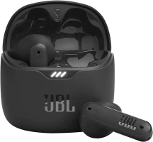 JBL Tune Flex - True Wireless Noise Cancelling Earbuds (Black), Small