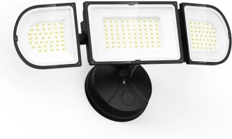 150W Flood Lights Outdoor Waterproof IP65, Exterior LED Floodlights with 3 Adjustable Heads, 15000LM Super Bright Security Lights Fixture, Outside Lights for House, Backyard