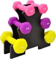 Signature Fitness Multi-Functional Portable Changeable Dumbbell and Barbell Kettlebell Set With Adjustable Weights, 20/32/50/60LBS, Multiple Sizes