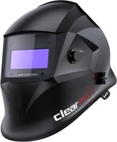 ARCCAPTAIN Large Viewing Screen Welding Helmet, 1/1/1/1 Top Optical Clarity Auto Darkening Welding Hood, 4 Arc Sensor 1/25000s Response Time True Color Welding Helmet with Adjustable Shade 4/9-13