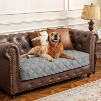 Ameritex Waterproof Dog Bed Cover Pet Blanket with Anti-Slip Back for Furniture Bed Couch Sofa