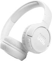 JBL Tune 510BT: Wireless On-Ear Headphones with Purebass Sound - White, Medium