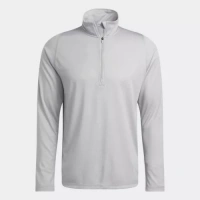 adidas men Freelift Sport 1/4 Zip Tee