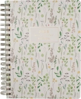 Fringe Studio 2025 Spiral Weekly Planner, Aug 2024 - Dec 2025, 17 Month, Paper Cover, Eucalyptus Mix", 6.875" W x 9.78"H, 236 Pages (844PA009FSC)