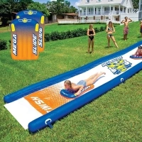 Wow Sports Mega Water Slide Giant Backyard Slide with Sprinkler, Slip and Slide for Adults and Kids, Extra Long 25 ft x 6 ft