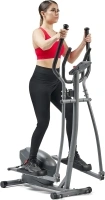 Sunny Health & Fitness 2-in-1 Upright Elliptical Full-Body Exerciser, Home Cross-Training Arm/Leg Cardio Workout Machine for Senior & Adult, Optional Free SunnyFit App Bluetooth Connection & Color