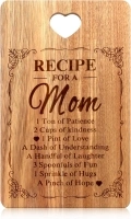 Gifts for Mom from Daughter Son Wooden Cheese Charcuterie Boards Cute Mother