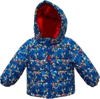 Sonic Kids Heavyweight Hooded Puffer Jacket - Boys Winter Coat, Full Zip Boys Winter Jacket