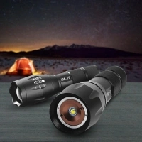 1600 Lumen Aluminum Alloy Tactical Flashlight with Zoom