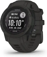 Garmin Instinct 2S Solar, Smaller-Sized GPS Outdoor Watch, Solar Charging Capabilities, Multi-GNSS Support, Tracback Routing, Graphite, 40 MM