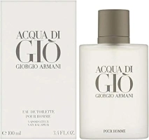 Acqua Di Gio By Giorgio Armani For Men Eau De Toilette Spray 3.3 Oz