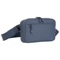 Ozark Trail Waistpack, Blue Indigo Fanny Pack, Polyester, Zipper, Adult, on Waist