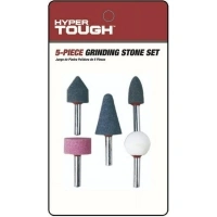 Hyper Tough Three Color/Grit Grinding Stone Set 5 Piece