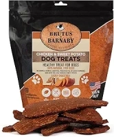 Chicken & Sweet Potato Jerky Dog Treats - Grain-Free, Preservative-Free, No Fillers - All Natural USA Chicken & Sweet Potato, High In Antioxidants - Healthy, Tasty Treat For Dogs