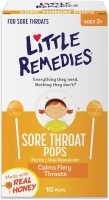 Little Remedies Sore Throat Pops, Made With Real Honey, 10 Count(Pack of 1)